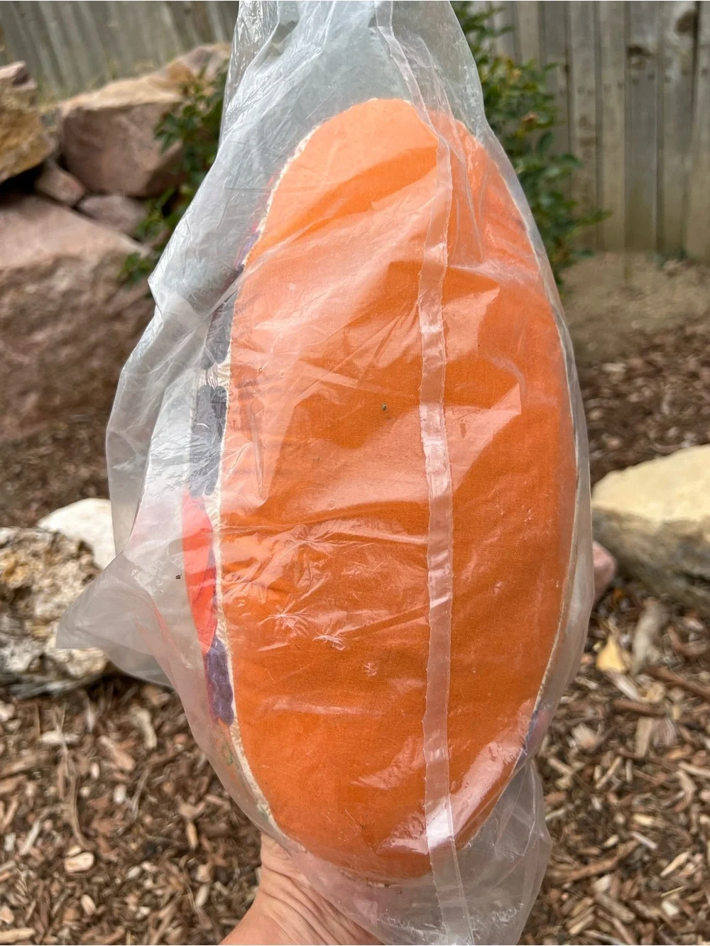 Vintage Thanksgiving Handmade Pilgrim Pumpkin door decor NWT Autumn Halloween